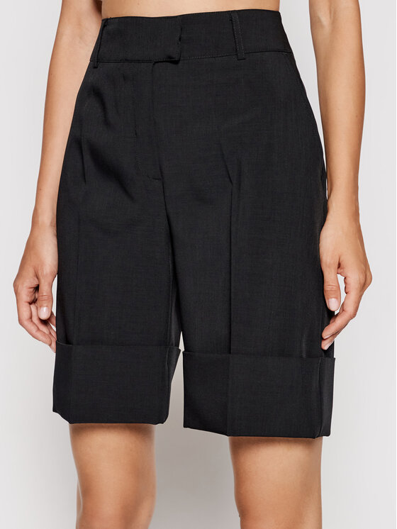 Herskind Herskind Šortky z materiálu Baba 4001519 Černá Regular Fit