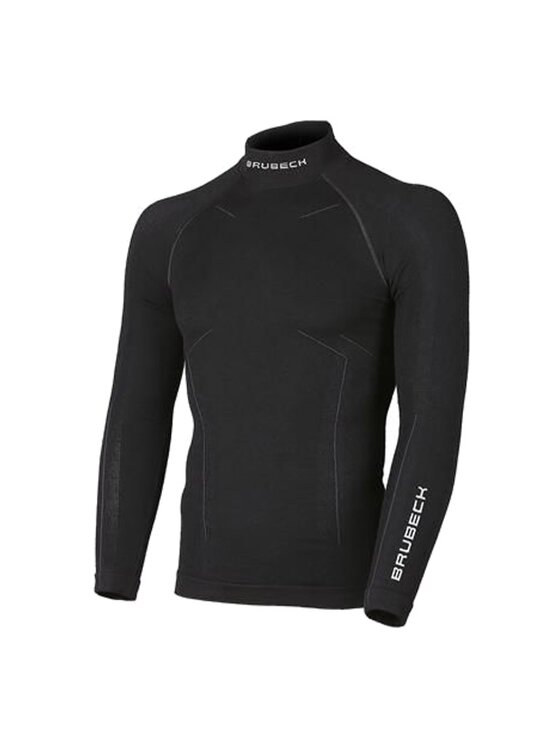 Brubeck Brubeck Bielizna termoaktywna górna Wool Merino LS11920 Czarny