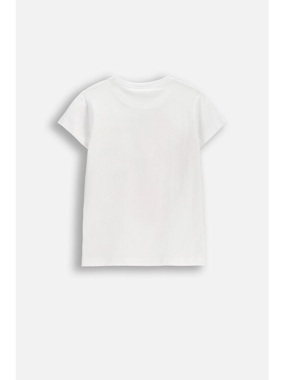 Coccodrillo Coccodrillo T-Shirt WC6143203VGB-001 Biały Regular Fit