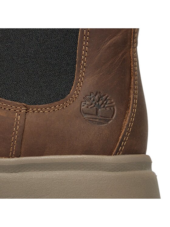 Timberland Timberland Kotníková obuv s elastickým prvkem Atwells Ave Chelsea TB0A5R8Z2541 Hnědá