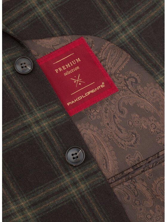 Pako Lorente Pako Lorente Marynarka P22WP-3X-039 Brązowy Slim Fit