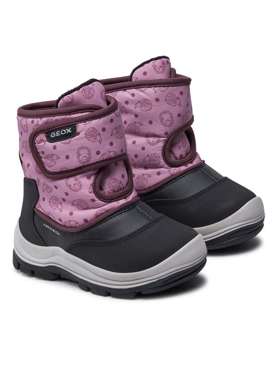 Geox Geox Čizme za snijeg B Flanfil Girl B Abx B263WG 0BCMN C0724 M Crna