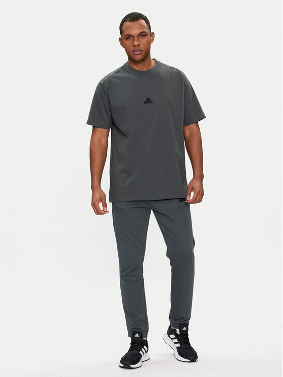 adidas T-Shirt Z.N.E. IS8358 Zelená Loose Fit | Modivo.cz