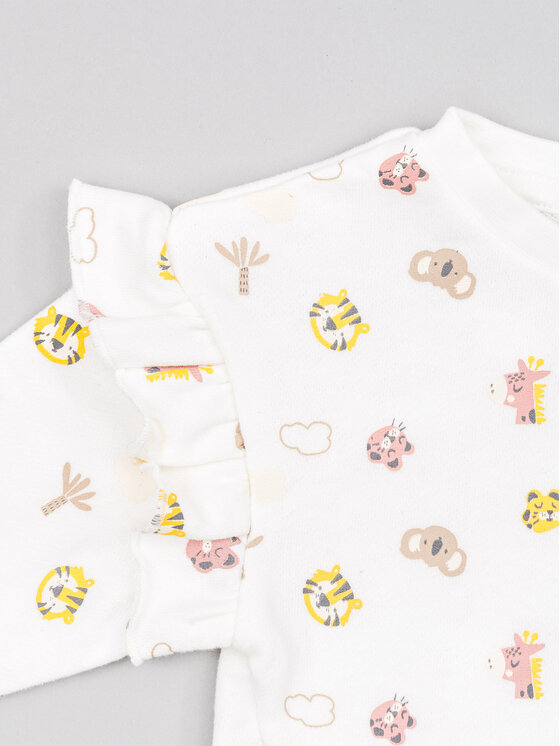 Zippy Zippy Sweatshirt ZNGAP0202 23001 Weiß Regular Fit