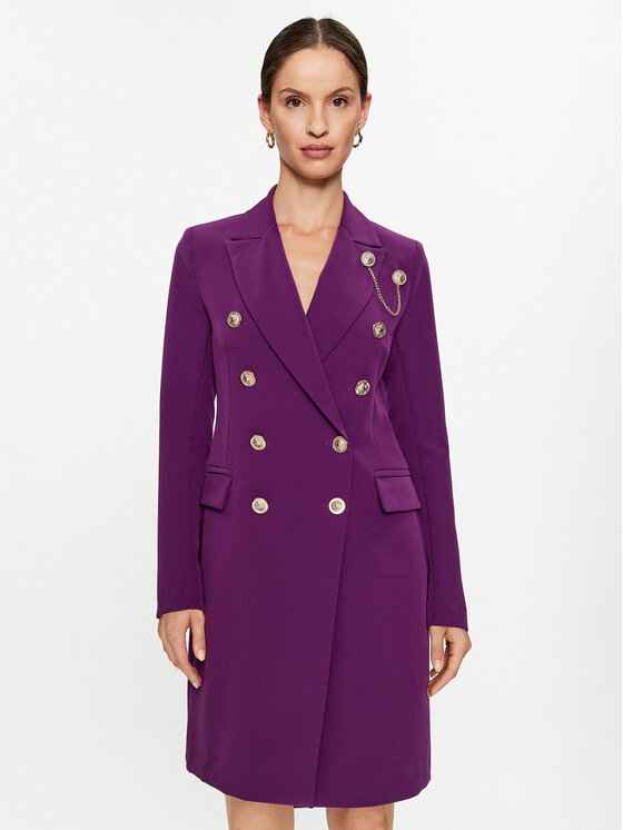 Maryley Cocktail obleka 23IB300/41RA Vijolična Regular Fit