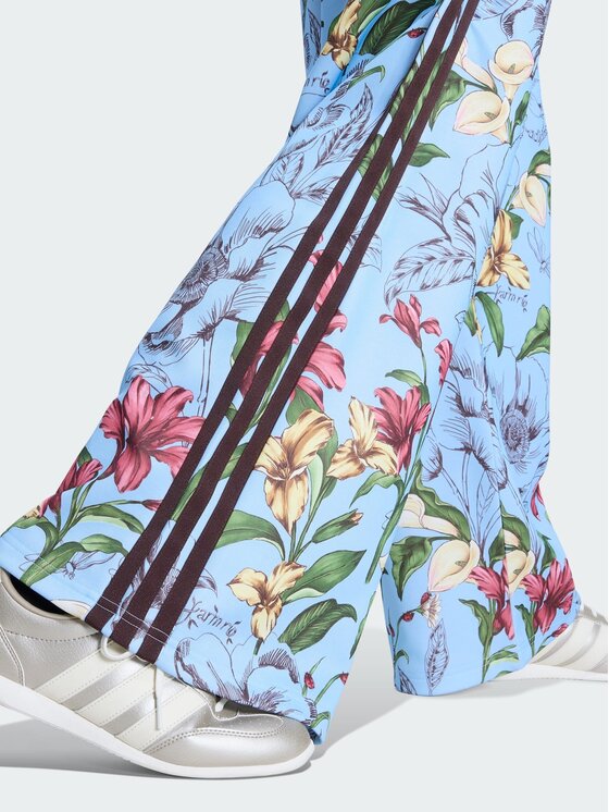 adidas adidas Παντελόνι φόρμας X Farm Rio House Of Trio Track KR0242 Ανοιχτό μπλε Relaxed Fit
