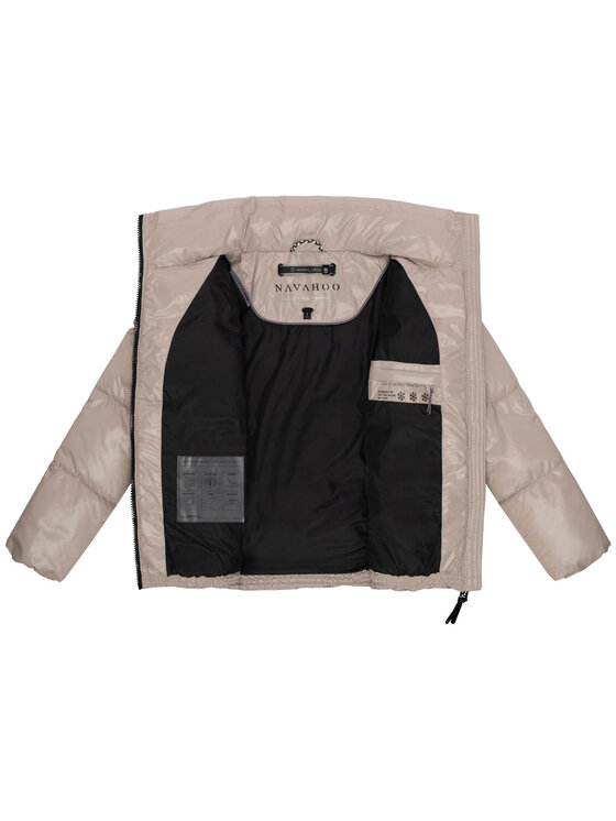Navahoo Navahoo Kurtka zimowa Eispacht Szary Regular Fit