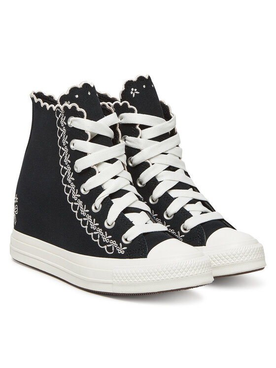 Converse Converse Tenisice Chuck Taylor All Star Wedge A13546C Crna