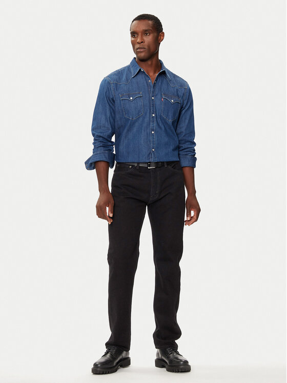 Levi's® Levi's® Blugi 505™ 00505-0260 Negru Regular Fit