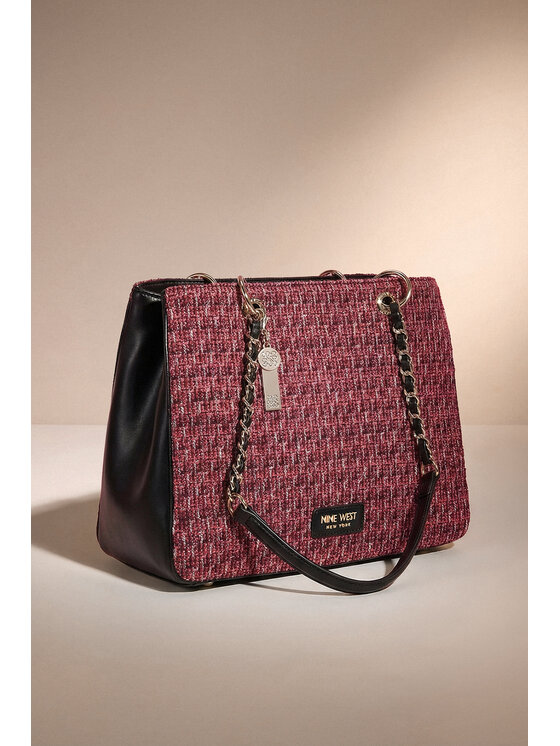 Nine West Nine West Handtasche EO-Hudson-Heaven-LDA8005A Dunkelrot