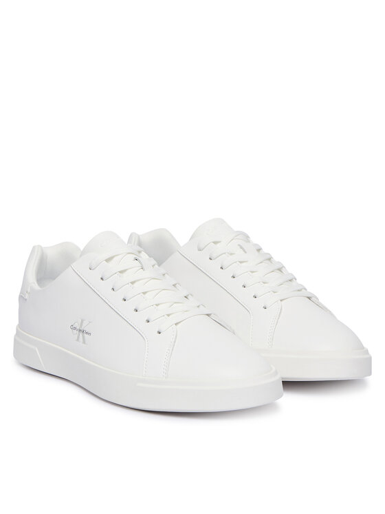 Calvin Klein Calvin Klein Laisvalaikio batai Low Prof Cupsole Lth HW0HW03295 Balta