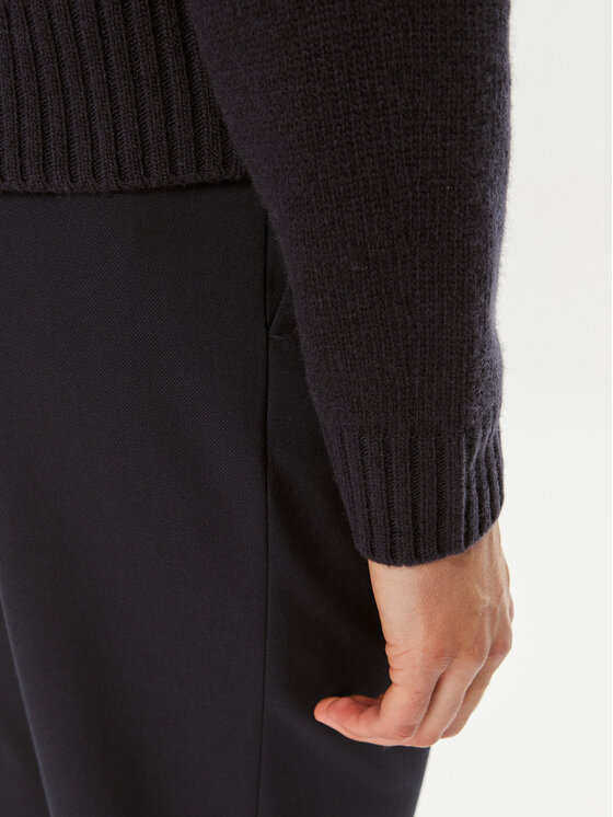 Weekend Max Mara Weekend Max Mara Sweter Gabbia 2425366162 Granatowy Regular Fit