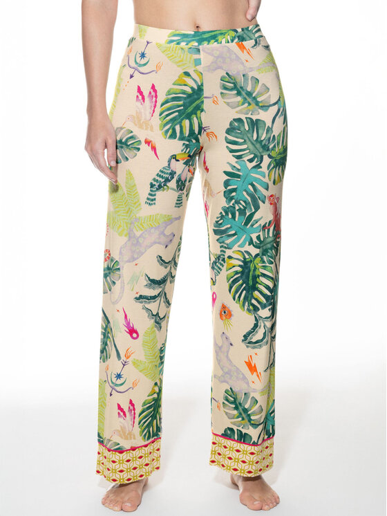Mey Mey Dámské kalhoty 1220062 Béžová Comfortable Fit