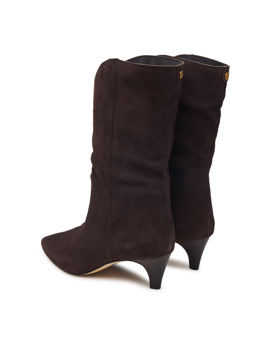 MICHAEL Michael Kors MICHAEL Michael Kors Чоботи Daniela 40F6DNME7S Темно-коричневий
