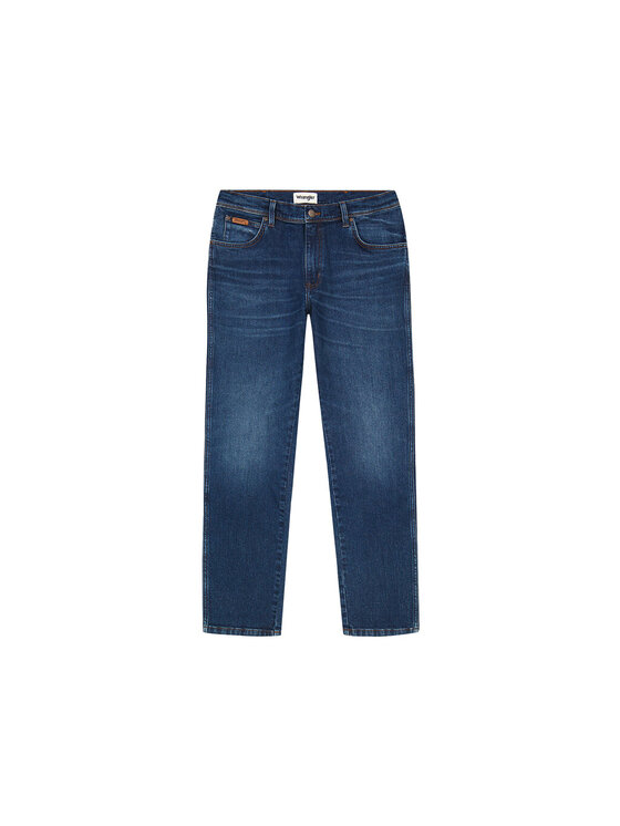 Wrangler Wrangler Pantaloni di tessuto TEXAS SLIM Blu Straight Leg