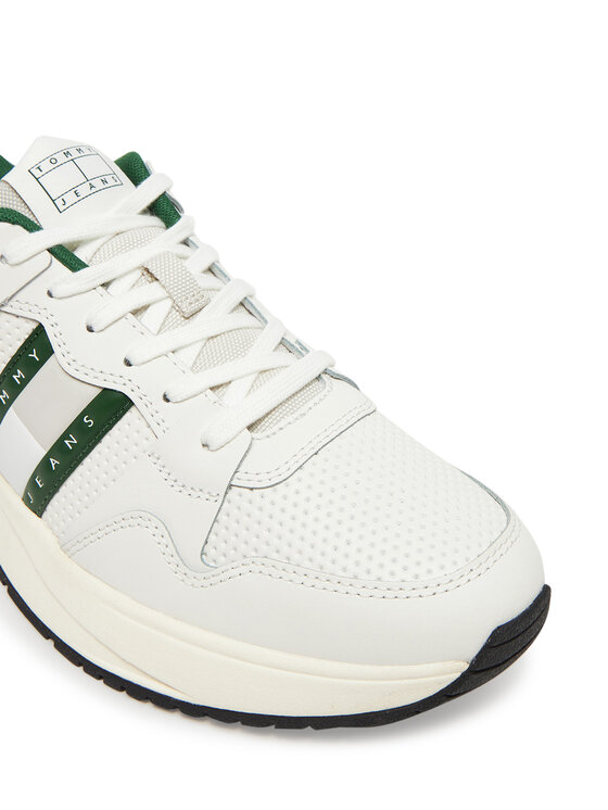 Tommy Jeans Tommy Jeans Αθλητικά Retrocasual Runner EM0EM01528 Λευκό