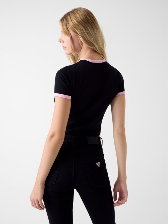 Guess Jeans Guess Jeans T-shirt 180329 Nero Classic Fit