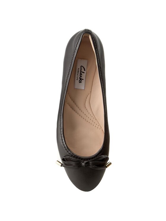 Clarks Baleriny Grace Lily 261230524 Czarny Modivo.pl