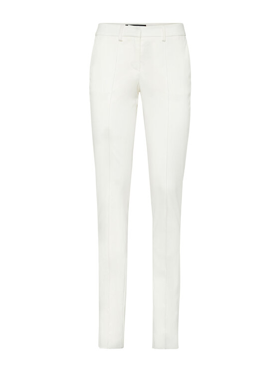 PHILIPP PLEIN PHILIPP PLEIN Bavlnené nohavice 26481 Biela