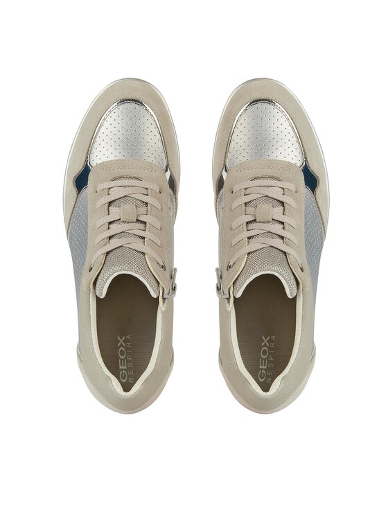 Geox Geox Sneakers D Ilde D25RAA 0AJ22 C0898 Argento