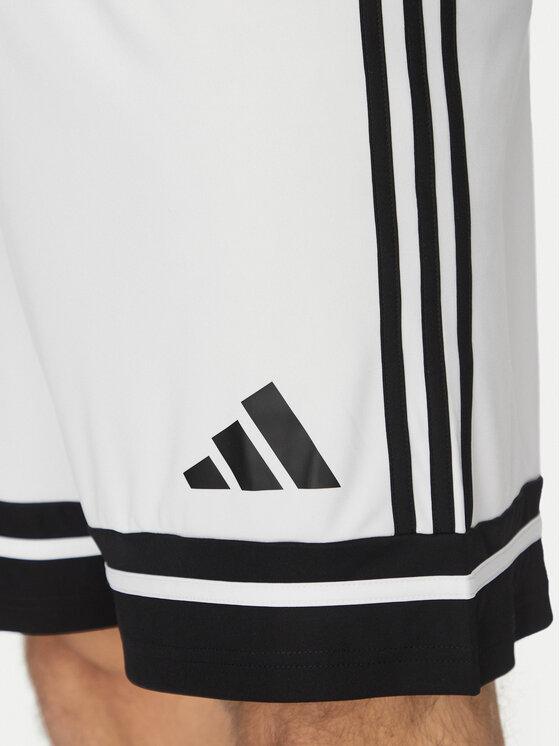 adidas adidas Športové kraťasy Squadra 25 JH3412 Biela Regular Fit