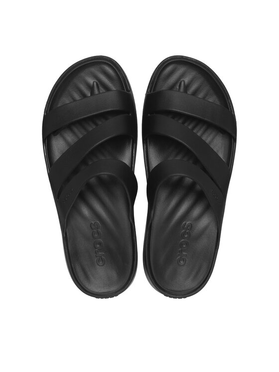 Crocs Crocs Чехли Getaway Strappy Sandal W 209587 Черен