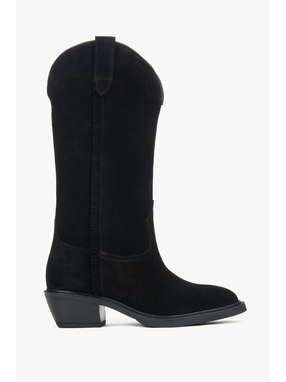 Estro Estro Καουμπόικες Μπότες & Μποτάκια ER00118119 Μαύρο