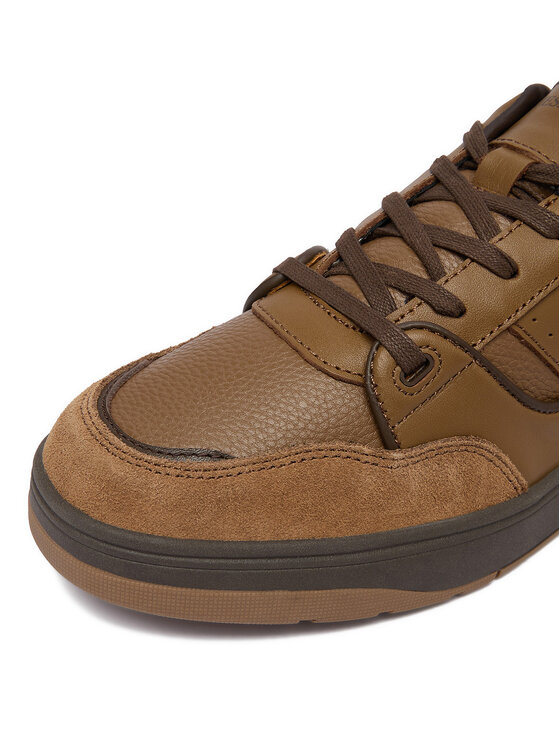 Guess Jeans Guess Jeans Sneakersy EO-TEKSAS-02 126AM Brązowy jasny