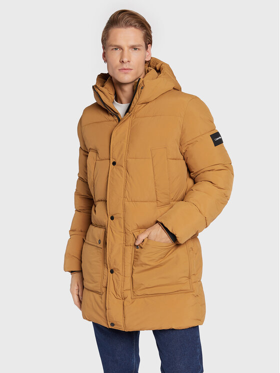 Giubbotto piumino Crinkle K10K110335 Marrone