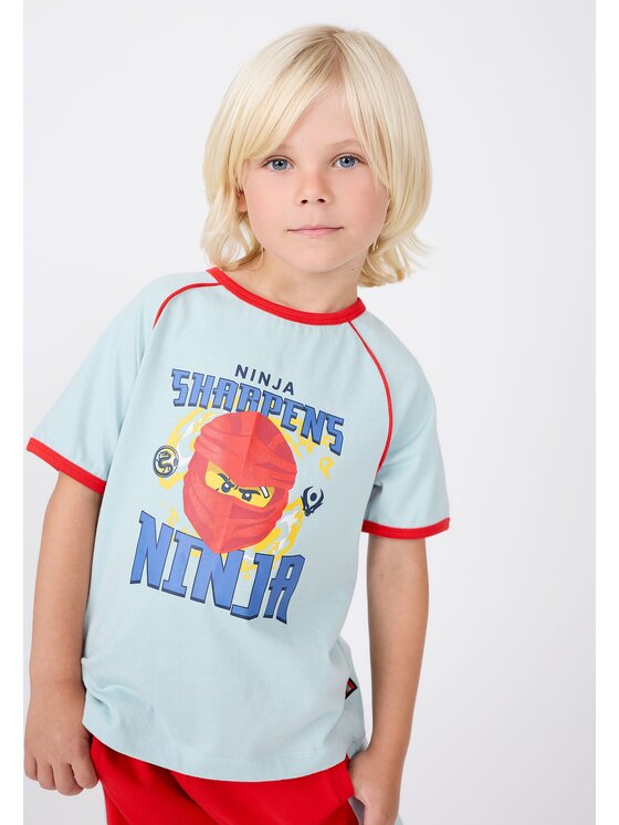 LEGO LEGO T-Shirt 11011340/8005 Turkusowy Regular Fit