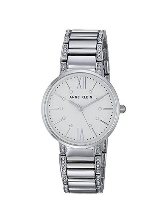 Anne Klein Anne Klein Zegarek AK-3201SVSV Srebrny