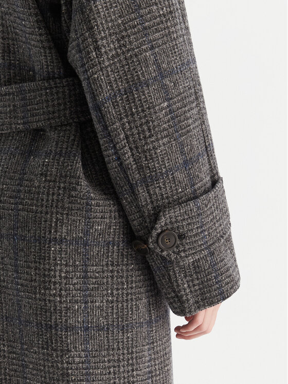 Weekend Max Mara Weekend Max Mara Gyapjú kabát Sestri 2525016122 Szürke Regular Fit