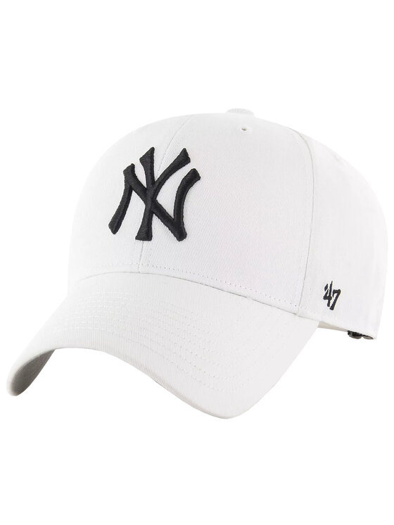 47 Brand 47 Brand Cappellino MLB New York Yankees Cap Bianco