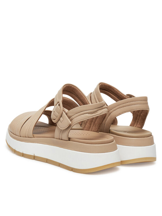 Clarks Clarks Sandały Tuscan Strap 26181475 Beżowy