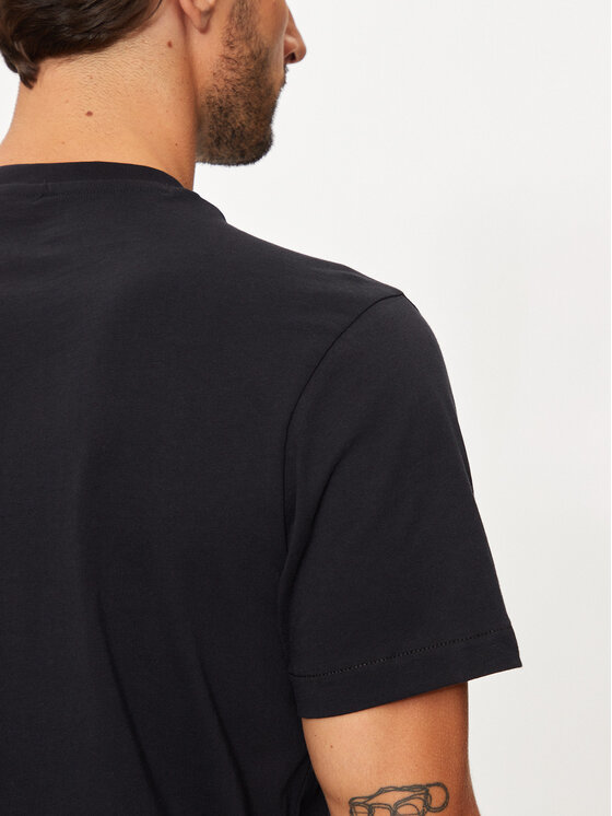 Napapijri Napapijri T-särk S-box Logo NP0A4I3L Must Regular Fit