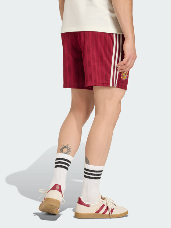 adidas adidas Szorty sportowe 161942 Czerwony Loose Fit