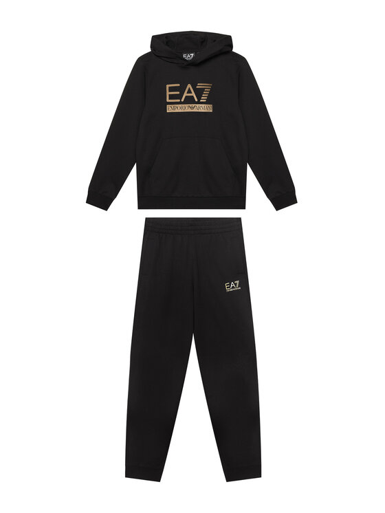 EA7 Emporio Armani Trening 7B000355 AF13512 MC004 Negru Regular Fit