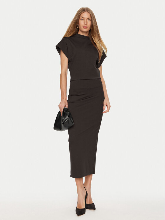 ViCOLO ViCOLO Majica TS0495 Smeđa Regular Fit