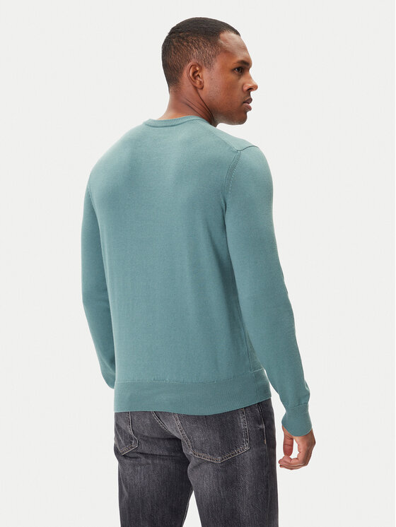 BOSS BOSS Sweter Kanovano_S 50527583 Zielony Regular Fit