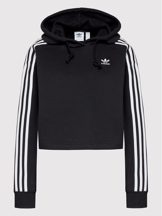 adidas adidas Bluza adicolor Classics HC2016 Czarny Relaxed Fit