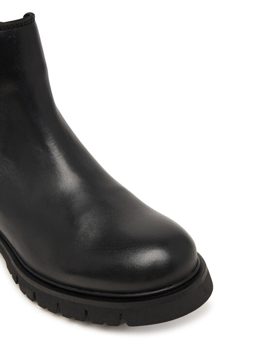 Tommy Jeans Tommy Jeans Ghete Jodhpur Tjw Cleated Chelsea Boots EN0EN03105 Negru