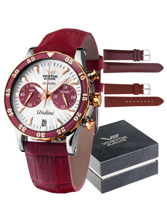 Vostok Europe Vostok Europe Zegarek VK64-515E567 Różowy