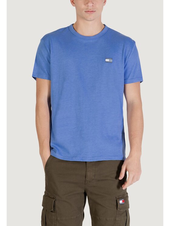 Tommy Jeans Tommy Jeans T-shirt DM0DM22667 Blu Casual Fit