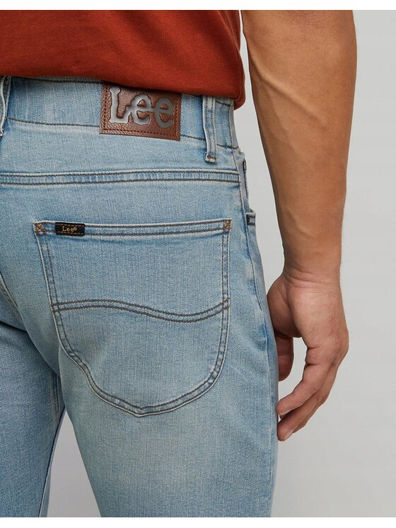 Lee Lee Jeansy Slim Fit MVP XM Extreme Motion Niebieski Slim Fit