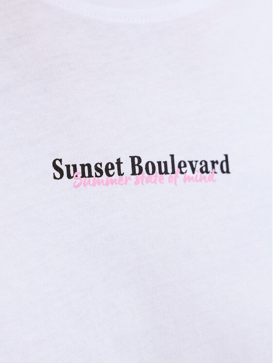 Jack & Jones Jack & Jones T-särk City Photoprint 12288353 Valge Regular Fit