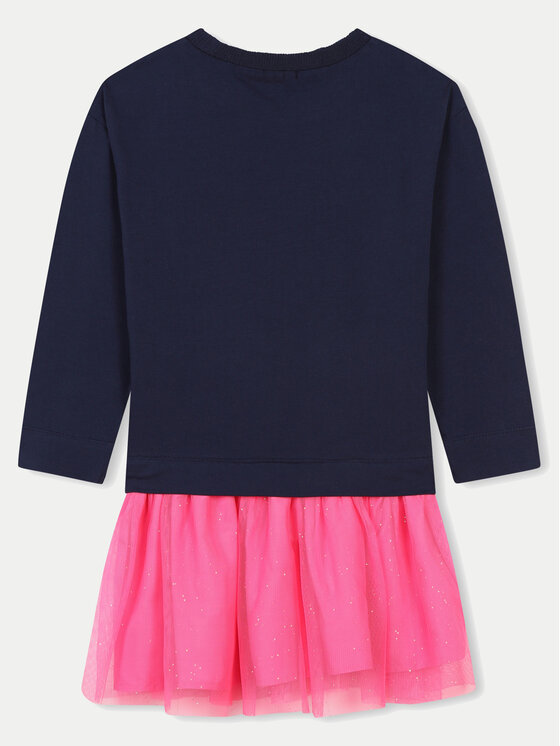 Billieblush Billieblush Džemper haljina U20508 Tamnoplava Regular Fit