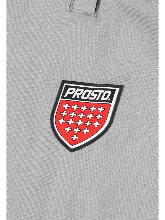 PROSTO. PROSTO. Spodnie dresowe Shield Big KL261MPAN4052 Szary Oversize