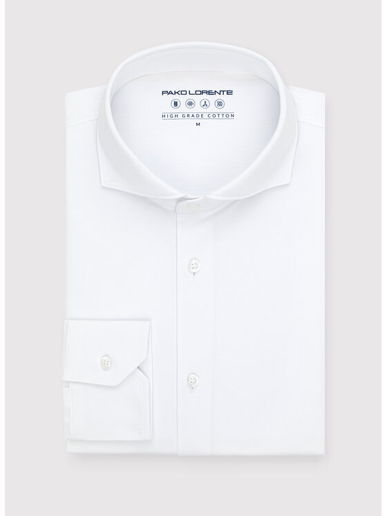 Pako Lorente Pako Lorente Koszula P24SF-1X-035 Biały Classic Fit