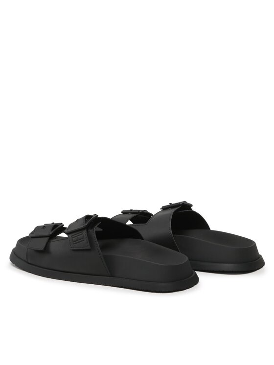 Tommy Jeans Tommy Jeans Șlapi Sandal EM0EM01148 Negru