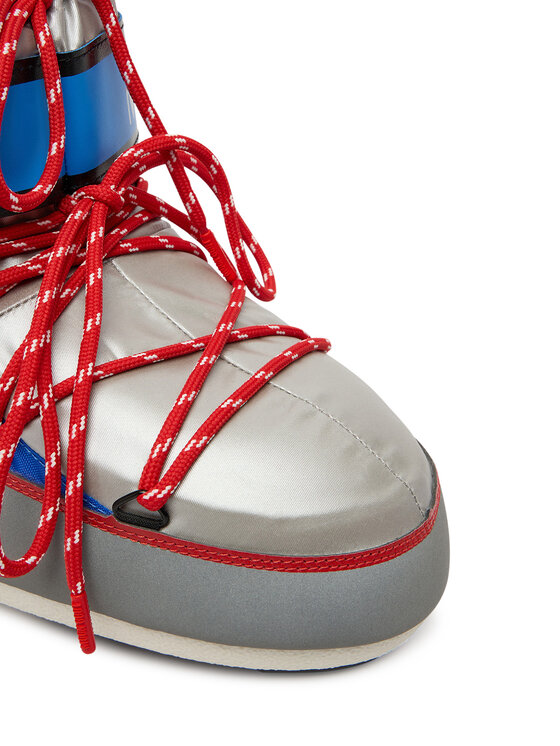 Moon Boot Moon Boot Sniega zābaki Mb Icon Low Space Racing 80D1409650 Pelēks